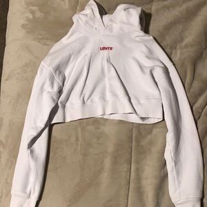 Levi’s cropped hoodie